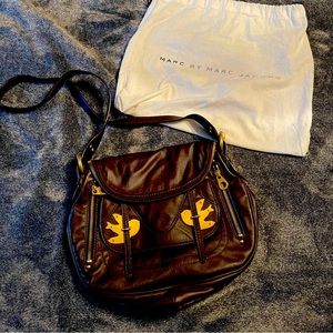 Marc Jacobs Brown leather Petal to the Metal crossbody